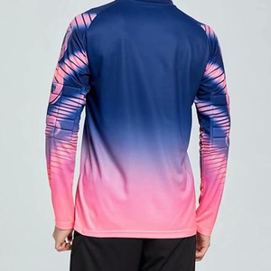 WholesalesCustom MenYouth Soccer personalizado Fldy Men's Boys Codo acolchado Gladiador Portero JerseyLong Sleeve GoalieShirtFootball - Product Image 5
