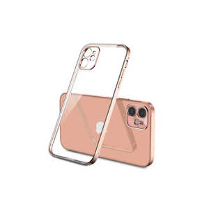 Coque de protection en silicone doré de luxe Netzy pour iPhone 12 compatible avec la coque SAFA Gbox, élégante et tendance pour 14 Plus 13 Pro Max Plus - Product Image 1