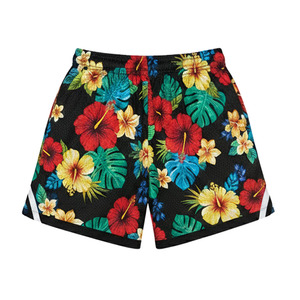 Pantalones cortos deportivos de entrenamiento para hombre personalizados 2025, poliéster 100%, logotipo personalizado de fábrica, carga de verano de talla grande, sublimación de malla a la moda - Product Image 6