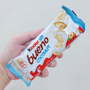 Venta al por mayor Kinder Bueno Bar chocolate blanco con coco 39g Venta caliente al por mayor dulces de caramelo precio de fábrica mejor calidad a granel - Product Image 4