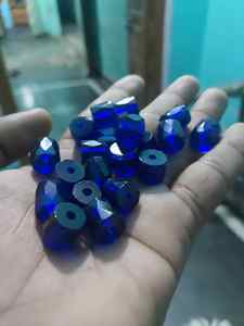 Cuentas de cristal redondas facetadas transparentes de alta calidad 4/6/8/10mm cristal de Murano suelto Rondelle facetado - Product Image 5