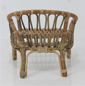 Kid Rattan <b>Chair</b> From Indonesia-Modern Design Removable Cover for Home Office & Living Room - Product Image 4