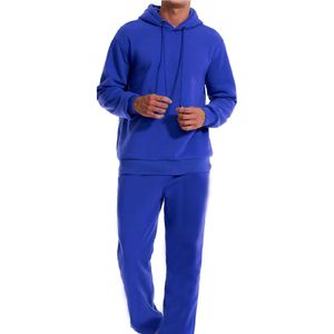 Custom Streetwear Sweatsuit Cotton Plain Tracksuits Heavy Weight Sweatpants and Hoodie Set tracksuit for man, <b>100</b>% cotton - Product Image 1