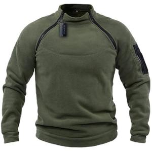 2025 hommes 100% velours pull doux hiver sweat marque vêtements tricoté polaire chaud froid Blouse coupe ajustée bas chemises - Product Image 4
