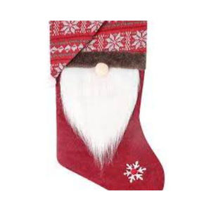 ถุงเท้าถักไหมพรมตัวอักษรสีแดงสำหรับเด็กถุงเท้าคริสต์มาส - Product Image 5