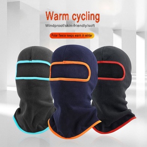 Masque de ski en polaire d'hiver chaud, couvrant tout le visage, un trou, noir, balaclava homme, livraison DDP - Product Image 6