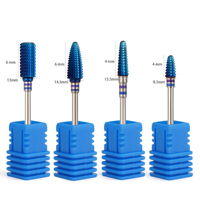 Yaqin Top Classement Professionnel 6.0mm Ovale Tornado Bit Nail Drill Bits pour Manucure Électrique Sûr pour Enlever Gel Polish