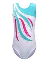 Maillot de Gimnasia Elástico para Niños, Manga Larga, Ajuste Deportivo, para Entrenamiento de Danza, ORCHID DANCE