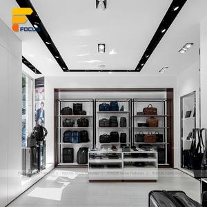 Accesorios de tienda de equipaje personalizados Estantes de exhibición de maletas modernas Estantes de exhibición de bolsas de viaje al por menor Diseño de tienda minorista personalizado - Product Image 3