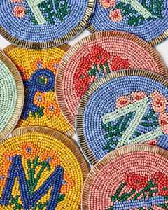 Elegant Rose Shaped <b>Beaded</b> <b>Coasters</b> Handmade Floral Table Mats Decorative Drink <b>Coasters</b> for Weddings & Parties <b>Coasters</b> 2026 - Product Image 6