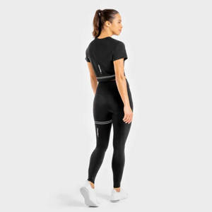Mallas moldeadoras personalizadas de talla grande para uso diario, mallas de cintura alta elásticas para deportes de Yoga, mallas para mujer con peso - Product Image 6
