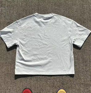 Logo personnalisé de haute qualité unisexe 100% coton T-shirts en coton lourd respirant sérigraphie T-shirts - Product Image 2