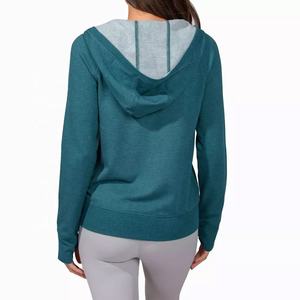 2024 nouvelle mode femmes 100% coton à capuche meilleure qualité bloc fourrure fermeture éclair hiver manteau lavé techniques multicolore à capuche - Product Image 6