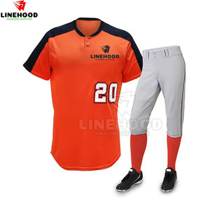 Uniforme de béisbol hecho a medida más vendido, conjuntos transpirables, ropa de equipo, diseño de tendencia superior - Product Image 1