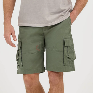 Conjunto de pantalones cortos de verano para hombre al por mayor, pantalones cortos de 100% algodón, pantalones cortos informales, formales, logotipo personalizado, fabricante - Product Image 1