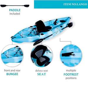 <b>Water</b> Play Equipment Inflatable Kayak Boats <b>Water</b> Floating Bicycle Pedal Boats Inflatable. - Product Image 4