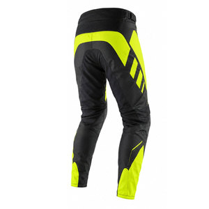 Men's Black Neon Yellow Motorcycle Racing Pants Breathable Printed Spandex Nylon All Seasons Protection <b>Knee</b> Pads - Product Image 3