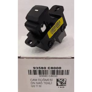 Interrupteur de vitre arrière droit unique pour Hyundai i20, référence 93580-C8000 - Product Image 1