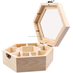 Producto estándar superior, nuevo diseño, almacenamiento de joyería, diseño de artesanía india, caja de embalaje de joyería de madera múltiple de alta calidad - Product Image 1
