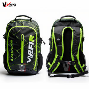 Sac à dos de sport léger et écologique personnalisé avec logo, pour voyages, école, étudiants, en polyester, avec cordon de serrage, VAFIR - Product Image 3