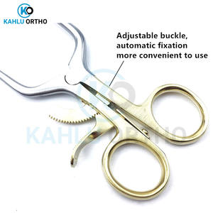 Weitlaner เครื่องดึงรั้งเหล็กด้วยตนเองมีการล็อกหัวกลมปลายทื่อเครื่องมือ Retractor สำหรับการผ่าตัดสัตวแพทย์โดย kahlu - Product Image 4