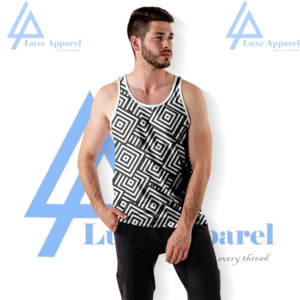 Men Athelatic <b>Sleeveless</b> <b>Shirts</b> Fitness Top Custom Design Tank Tops - Product Image 6
