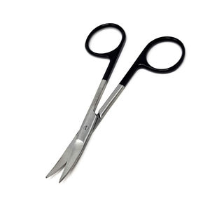 Venta al por mayor de Punta curvada quirúrgica profesional tijeras quirúrgicas 7 "tijeras de operación Iris tijeras enfermeras Primeros Auxilios - Product Image 1