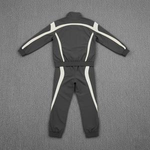 ชุดวอร์มกันลม ผ้าฝ้าย 100% สำหรับฤดูหนาว ผู้ชาย ระบายอากาศได้ดี เป็นมิตรกับสิ่งแวดล้อม ผ้าฟลีซแบบกลับด้านได้ สไตล์ไฮสตรีท - Product Image 3