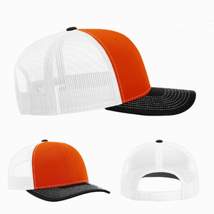 Venta caliente Hombres Gorras en blanco Deporte Snap back Cap Unisex Moda Hip Hop 6 Panel Algodón Gorras de camionero Sombrero de malla - Product Image 4
