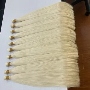 Кутикулы выровненные волосы Remy вьетнамские волосы с двойным рисунком Высокое качество сырые волосы оптом белые светлые волосы