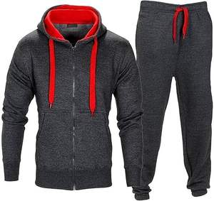 Streetwear d'hiver-Ensemble de survêtements décontractés pour hommes et femmes-Sweat en polaire-Fermeture à glissière-Logo imprimé-Séchage rapide-Sweats à capuche grande taille - Product Image 5