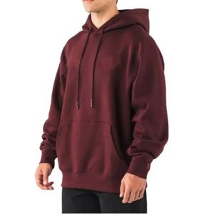 Sweat à capuche surdimensionné pour hommes OEM logo personnalisé imprimé graphique fournisseur de tissu de coton de streetwear - Product Image 2