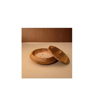 Contenedor de Chapati de Madera, Elegante Cazuela de Chapati Hecha a Mano, Caja de Almacenamiento de Chapati de Madera Clásica de Lujo en Venta - Product Image 5