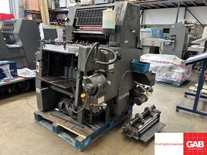 Máy in offset một màu GTO 52 năm 1983 - Máy in offset một màu giá rẻ sản xuất tại Đức - GTO 52 NP - Product Image 3