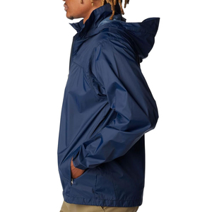 Chaqueta reflectante cortavientos impermeable para hombre, moto con logotipo personalizado, entrega de comida, ciclismo - Product Image 3