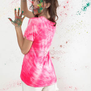 <b>Tie</b> <b>Dye</b> <b>T</b> <b>Shirt</b> For Women Short Sleeve Summer Streetwear Cotton Tee Women Cotton <b>Tie</b> <b>Dye</b> <b>T</b> <b>Shirt</b> - Product Image 2