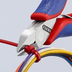 คีมตัดเฉียง Knipex Electronics ด้ามจับขัดเงาพร้อมด้ามจับหลายส่วน หัวแหลม คีมปากเฉียง - Product Image 2