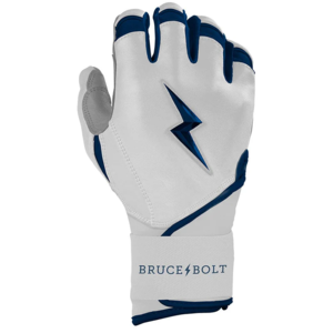 Factory Direct Sale Premium Quality Leather Baseball <b>Batting</b> Gloves Custom Logo Short Cuff Hook Loop Ambidextrous Breathable - Product Image 3