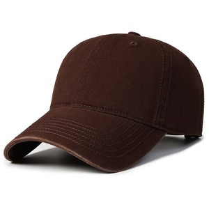 Gorra de béisbol de sarga de algodón liso Blan al por mayor, gorra de béisbol de golf elástica para deportes atléticos de 6 paneles para hombre, gorra ajustada personalizada - Product Image 1