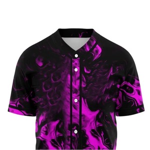 Personalizar béisbol bordado béisbol Jersey 100% poliéster sublimación estilo camisa al por mayor béisbol Jersey - Product Image 3