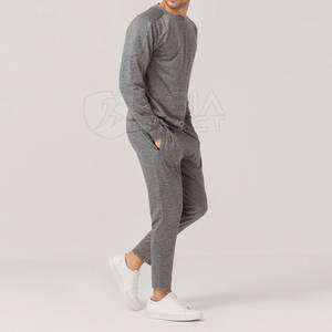 Custom Made <b>Men's</b> Sweat Suits OEM Tracksuit Set <b>Shirt</b> & Joggers High Quality <b>Fleece</b> or Cotton Sportswear Quick Dry - FREE SAMPLE - Product Image 4