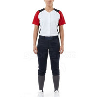 Uniforme de Softbol de Alta Calidad para Mujeres Adultas, Servicio OEM, Material de Poliéster Suave y Transpirable, Costuras Duraderas, Personalizado