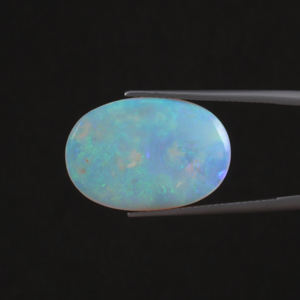 โอปอลสังเคราะห์ทรงวงรีหินโอปอลตัดสี - Product Image 1