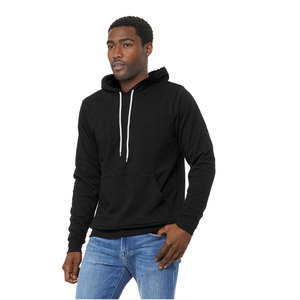 COZY Bella + 3729ผ้าใบปัก unisex เสื้อมีฮู้ดผ้าฟลีซฟองน้ำผ้าฝ้ายปักไหล่สำหรับสวมใส่สบาย - Product Image 3
