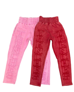 Fabricant de pantalon de jogging Hip Hop de créateur personnalisé avec embossage pantalon de jogging ample pour hommes pour hommes - Product Image 1