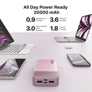 <span class=keywords><strong>Batterie</strong></span> <span class=keywords><strong>externe</strong></span> portable 20000mAh 65W Type C à charge rapide avec écran LED pour ordinateurs portables, <span class=keywords><strong>iPhone</strong></span> et téléphones Android - Product Image 2