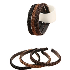 Bandeau Tressé Avec Dents Tresses Bandeau Avec Dent Bande De <span class=keywords><strong>Cheveux</strong></span> Synthétique Bandeau Tressé Pour Les Femmes - Product Image 2