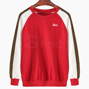 Meilleur prix hommes classique 100% coton sweat à manches longues respirant Logo personnalisé imprimé couleur unie XS grande taille automne - Product Image 1