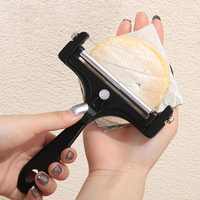 Trancheuse à fromage métallique à épaisseur réglable pour la cuisine, idéale pour couper le beurre, le fromage et comme grattoir