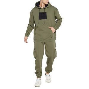 Chándales informales de algodón y poliéster para hombre de último diseño, ropa de calle de invierno con pantalones de chándal en relieve 3D, el más nuevo estilo - Product Image 1